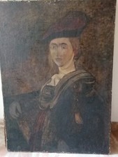dipinto antico 600 RITRATTO DI