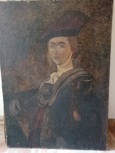Dipinto antico 600 ritratto - antico,