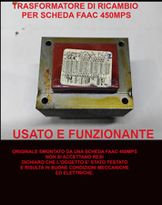 TRASFORMATORE RICAMBIO PER SCHEDA FAAC 450MPS
