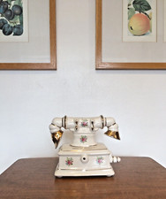 Salvadanaio telefono ceramica