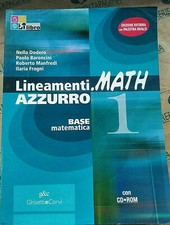 Lineamenti math azzurro - azzurro, vol.1
