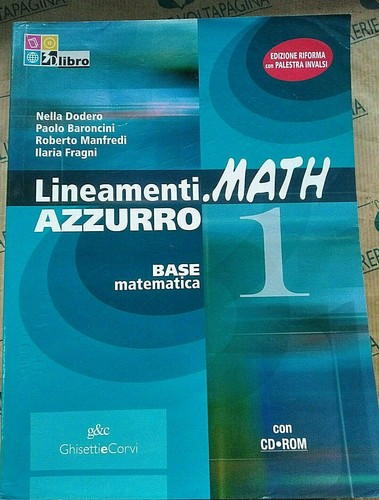 Lineamenti math azzurro vol - azzurro, vol.1