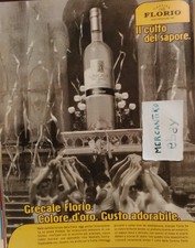 Grecale Florio vino 2001 PUBBLICITÀ ADVERTISING WERBUNG CLIPPING PUBLICITE