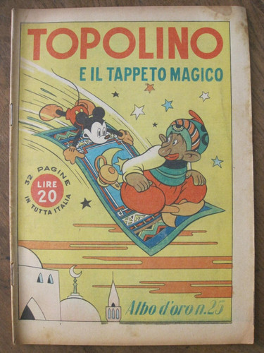 Albi oro 25 - -, disney