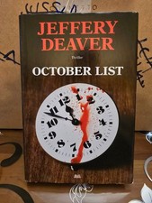 October list - Jeffery Deaver - Mondolibri 2014, copertina rigida
