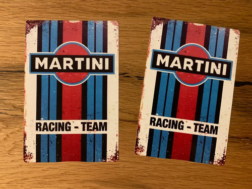 Adesivi martini rally retrò - rally,