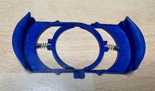 Parte blu con - , molle