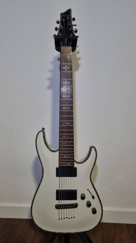 Schecter hellraiser white - schecter,