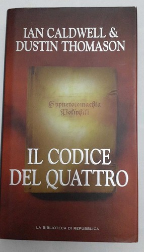 Libro codice dei quattro - -,