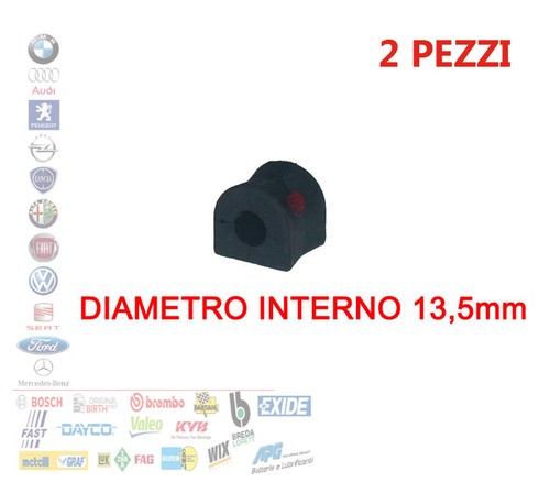Coppia gommine boccole barra - boccole,