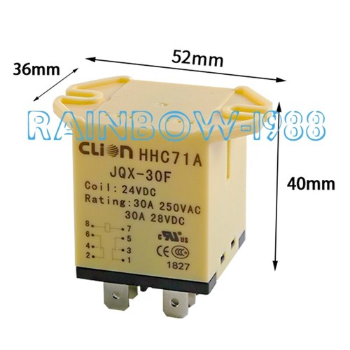 10pz hhc71a relè - hhc71a, potenza