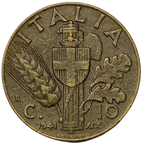 Centesimi 1941 xix impero - 10,