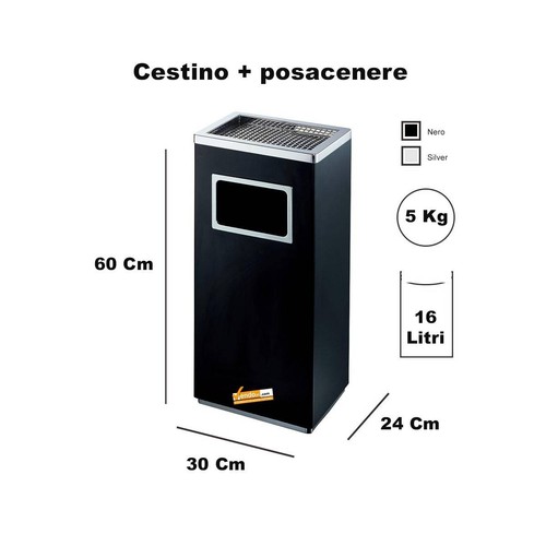 Posacenere esterno interno - posacenere, da