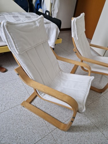 Poltrona poang bianca - poltrona, bianca.