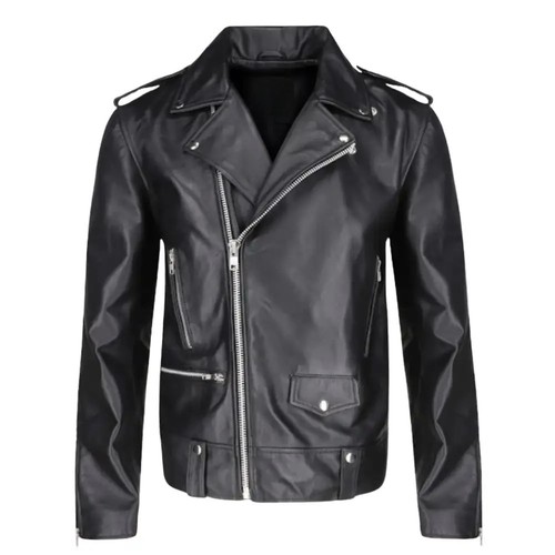Giacca motociclista uomo - giacca, in
