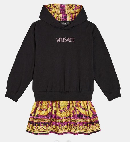 Abito versace bambina con logo - abito,