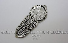 SEGNALIBRO COMUNIONE BOMBONIERE ARGENTO MATRIMONIO CRESIMA SEGNA PAGINA BOOKMARK