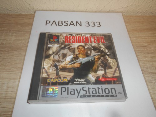 Ps1 resident evil pal - ps1,