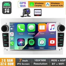 Android 14 Apple Carplay per Opel Corsa C/D Zafira B Astra G H autoradio GPS RDS