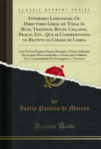 Itinerario lisbonense ou - itinerario, lisbonense,