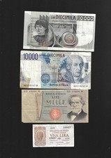 LOTTO BANCONOTE ITALIA