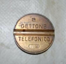 GETTONE TELEFONICO  con segno zecca IPM con NUMERO di SERIE 7709 (1)