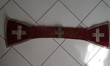 ABITO TALARE MANIPOLO CROCE ARTE SACRA SACERDOTE