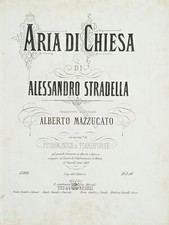 Spartiti - Aria di Chiesa di