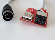 USB/PS2 to XT keyboard converter - Vintage PC IBM XT 5160 - 5150 - UNIVERSAL