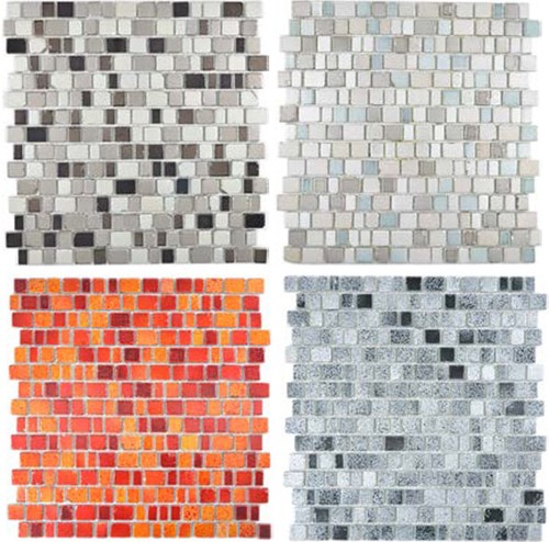 Piastrelle mosaico vetro - mosaico,