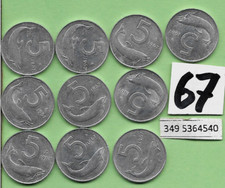 Lotto monete lire del - 5,
