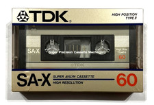 TDK SA-X 60 audiocassetta