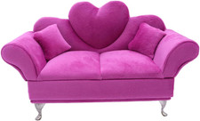 Divano Rosa E Portagioie in