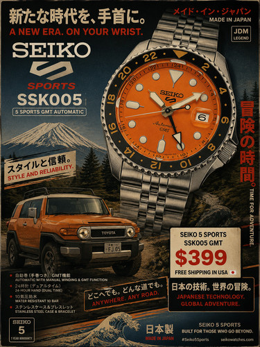 Orologio uomo seiko sports - 5,