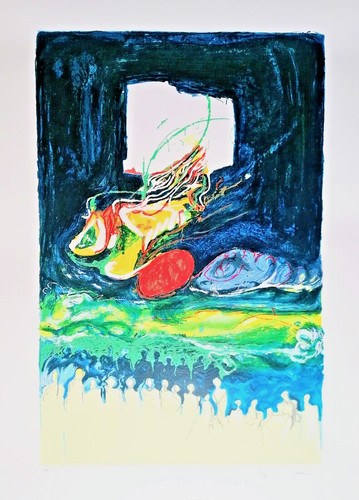 Mario schifano serigrafia - mario,