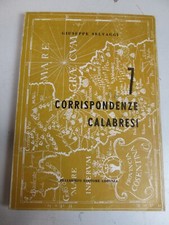 AUTOGRAFO GIUSEPPE SELVAGGI CORRISPONDENZE CALABRESI COSENZA 1962 CALABRIA SC78