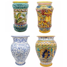 PORTAOMBRELLI H50 CERAMICA CALTAGIRONE VARIE FANTASIE