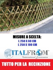 Recinzione steccato legno - in,