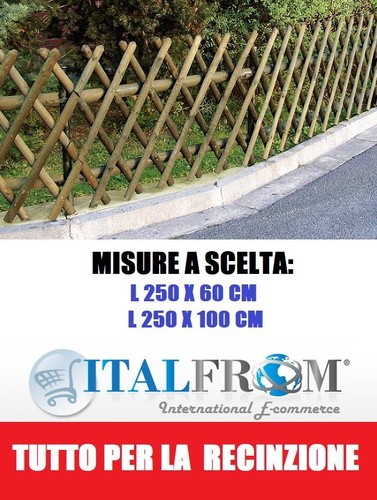 Recinzione steccato legno - steccato,