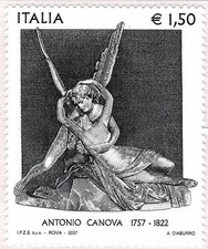2007 REPUBBLICA ITALIANA n. 3043 ANTONIO CANOVA 1 V MNH MF131564