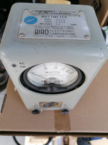Wattmetro bird model 4314 - model, con