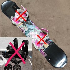 Snowboard 142 K2 K2 Attacco