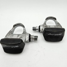 Pedali senza clip marca Campagnolo Veloce anni 90, 9/16", strada, realizzati da LOOK!