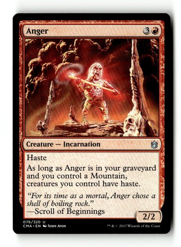 Anger uncommon commander - 76,