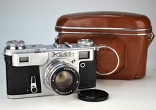 FOTOCAMERA RF "KIEV-4A" SOVIETICA URSS 1977 COMPLETAMENTE REVISIONATA + obiettivo jupiter-8m f2/50 (09)