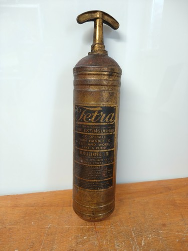 Vintage antique brass fire - antique,