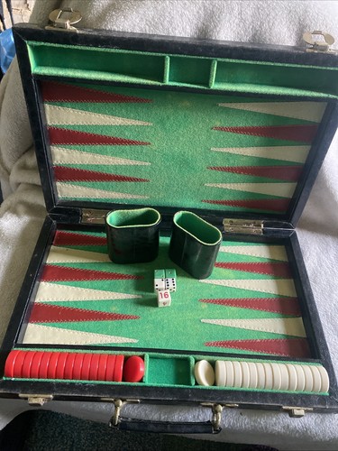 Set backgammon vintage - set,