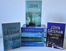 John Grisham 7 x Book Book Bundle Please See Photos For Titles Unread VGC