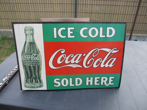 Ancienne tole publicitaire - ancienne,
