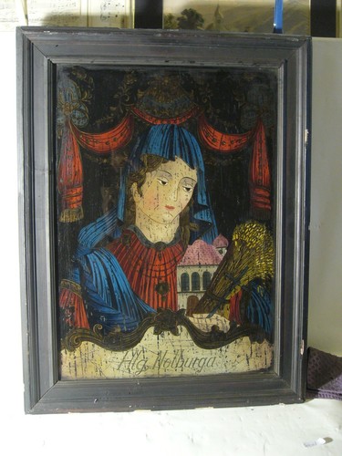 Back glass picture - , biedermeier